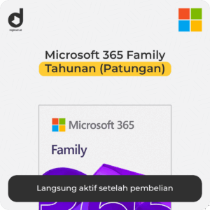Microsoft 365 Family Tahunan (Patungan)