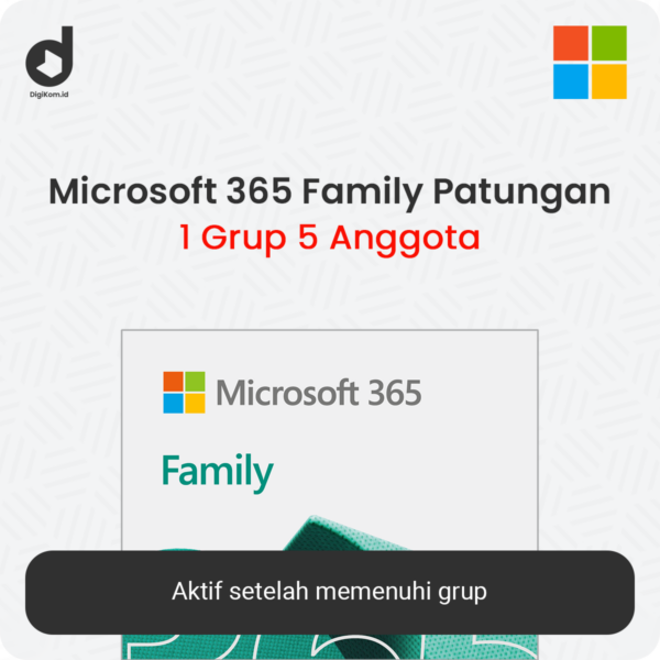 Microsoft 365 Family Tahunan Patungan