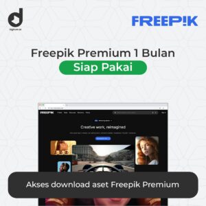 Jual Akun Freepik Premium 1 Bulan Siap Pakai Murah dan Bergaransi di Digikom.id
