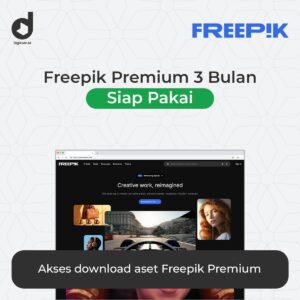 Jual Akun Freepik Premium 3 Bulan Siap Pakai Murah dan Bergaransi di Digikom.id